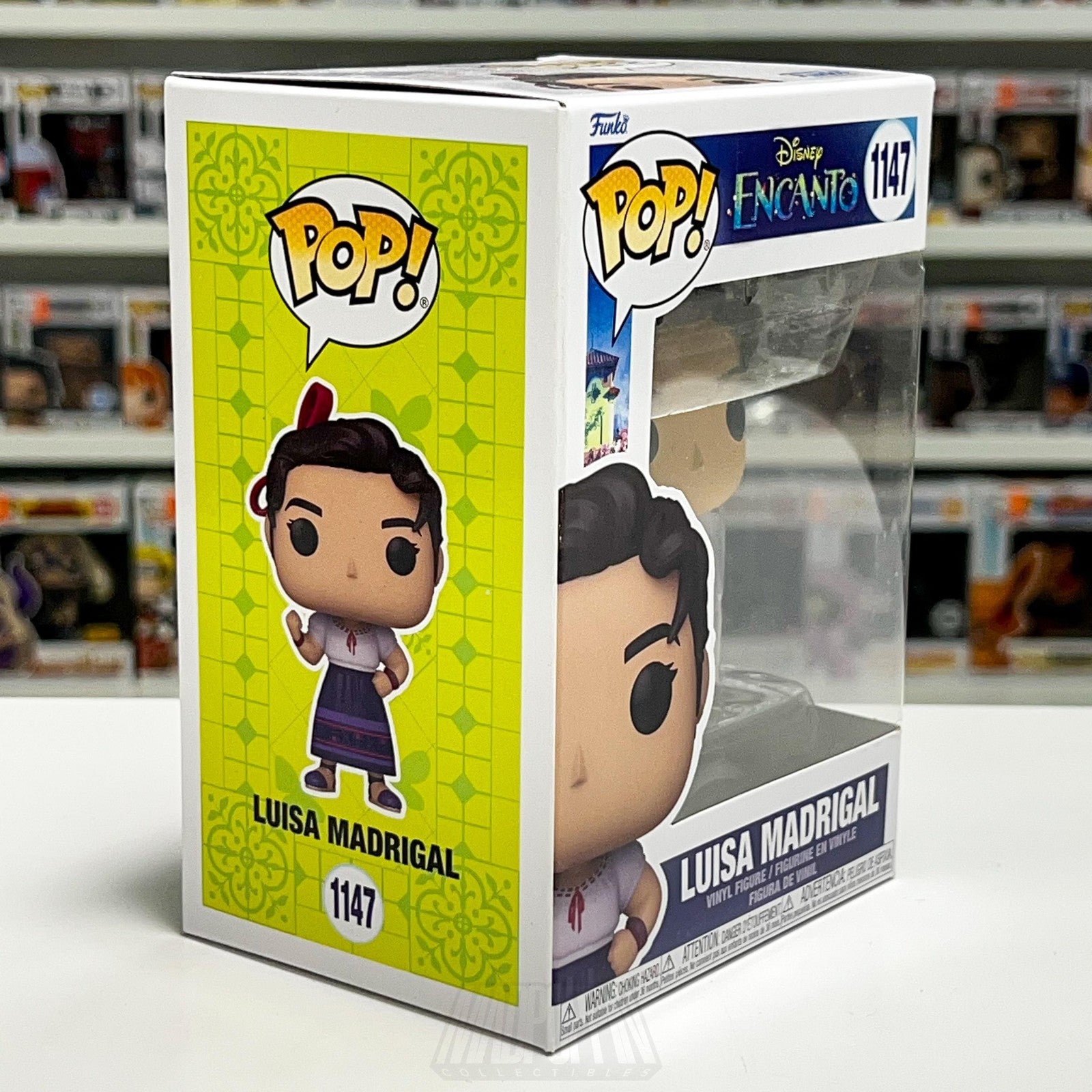 Funko Pop Disney Encanto Luisa Madrigal 1147 Vinyl Figure NIB Collectible Toy