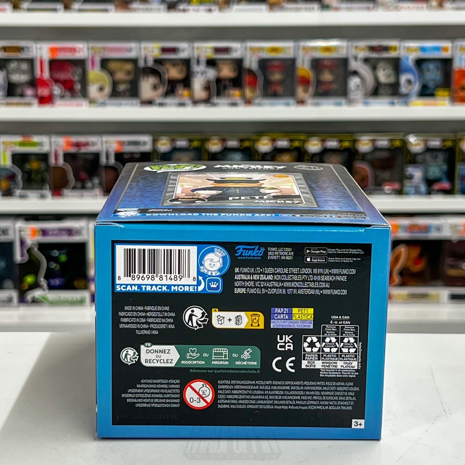 Funko Pop Digital Release Disney Mickey & Friends Pete 240 Peg Leg Vinyl Figure7