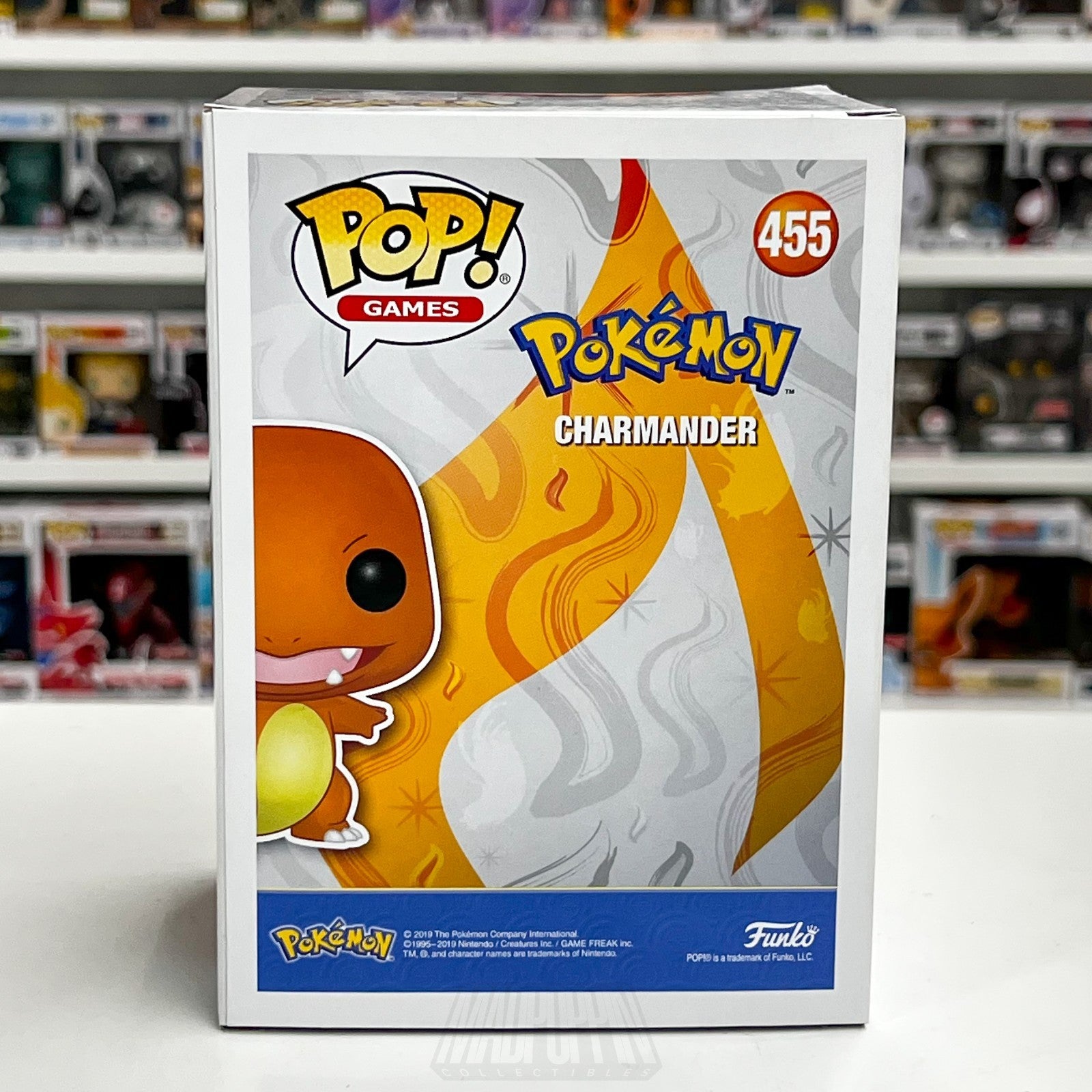 Funko Pop Video Games Pokemon Charmander 455 TCG Trading Cards Toy Vinyl Figure3