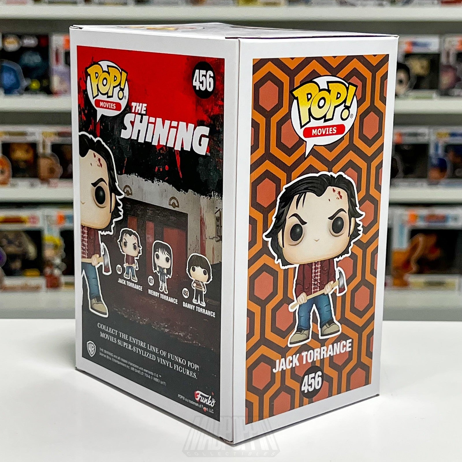 Funko Pop Movies Shining Jack Torrance 456 Vinyl Figure Horror Kubrick Nicholson