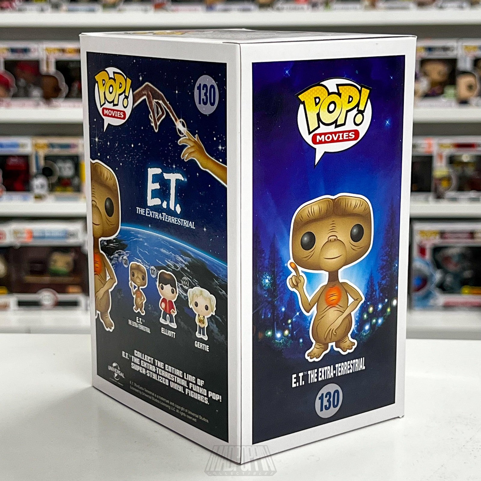 Funko Pop Movies Original E.T. The Extra-Terrestrial Vinyl Figure 130 Alien
