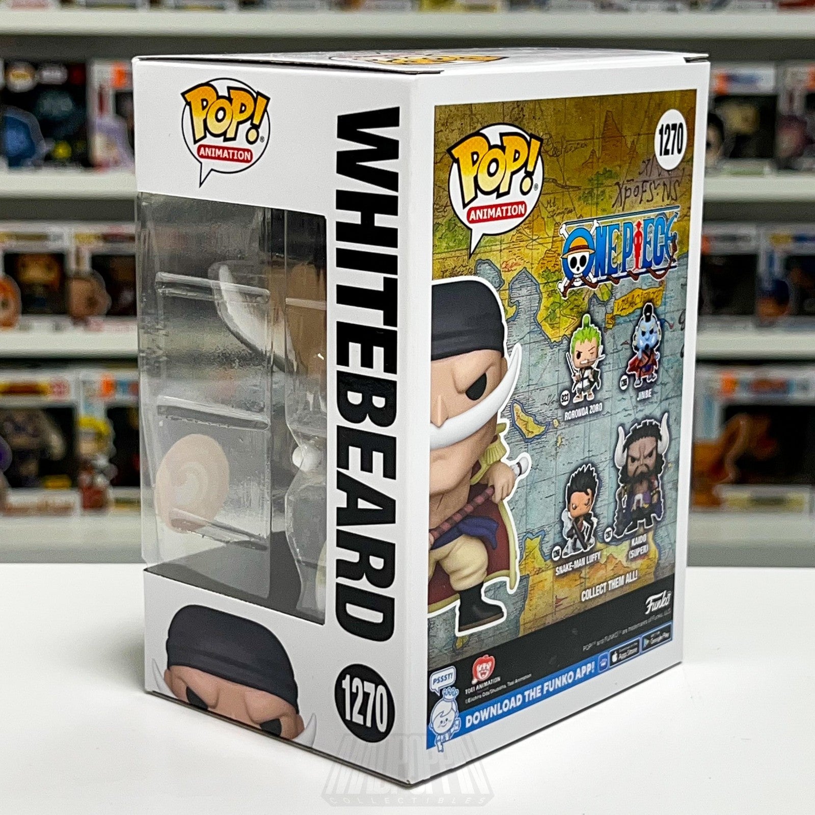 Funko Pop Animation One Piece Whitebeard 1270 Crunchyroll Store Exclusive Anime