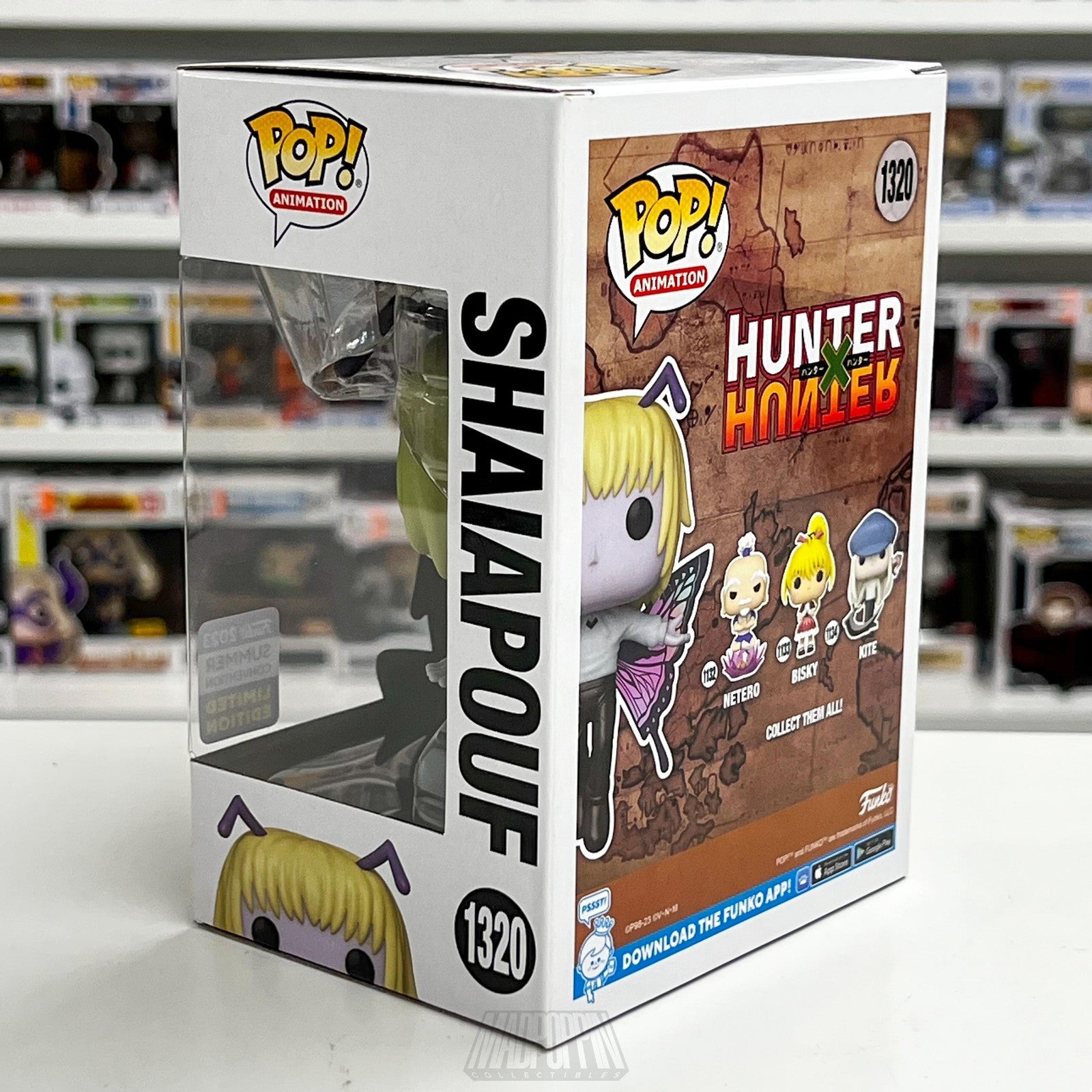 Funko Pop Hunter x Hunter 1320 Shaiapouf Summer 2023 Convention Limited Edition