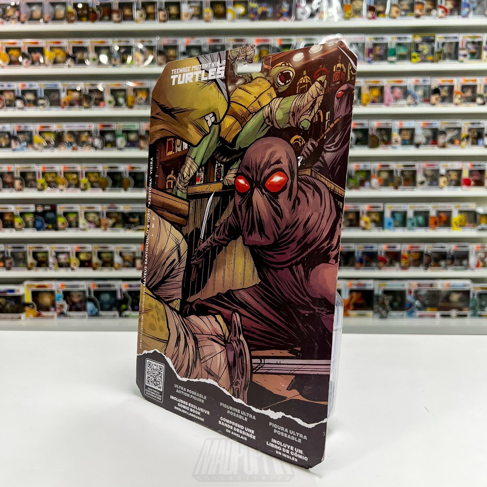 McFarlane Toys TMNT Teenage Mutant Ninja Turtles Foot Soldier Clan Page Punchers