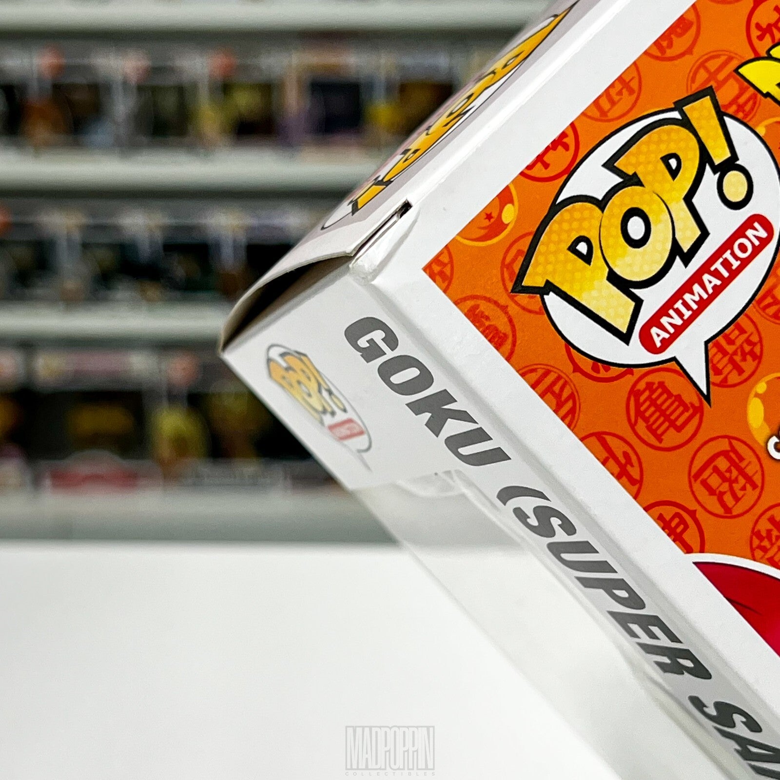 Funko Pop Anime Dragon Ball Z Battle Goku Super Saiyan God Red Hair Vaulted 24