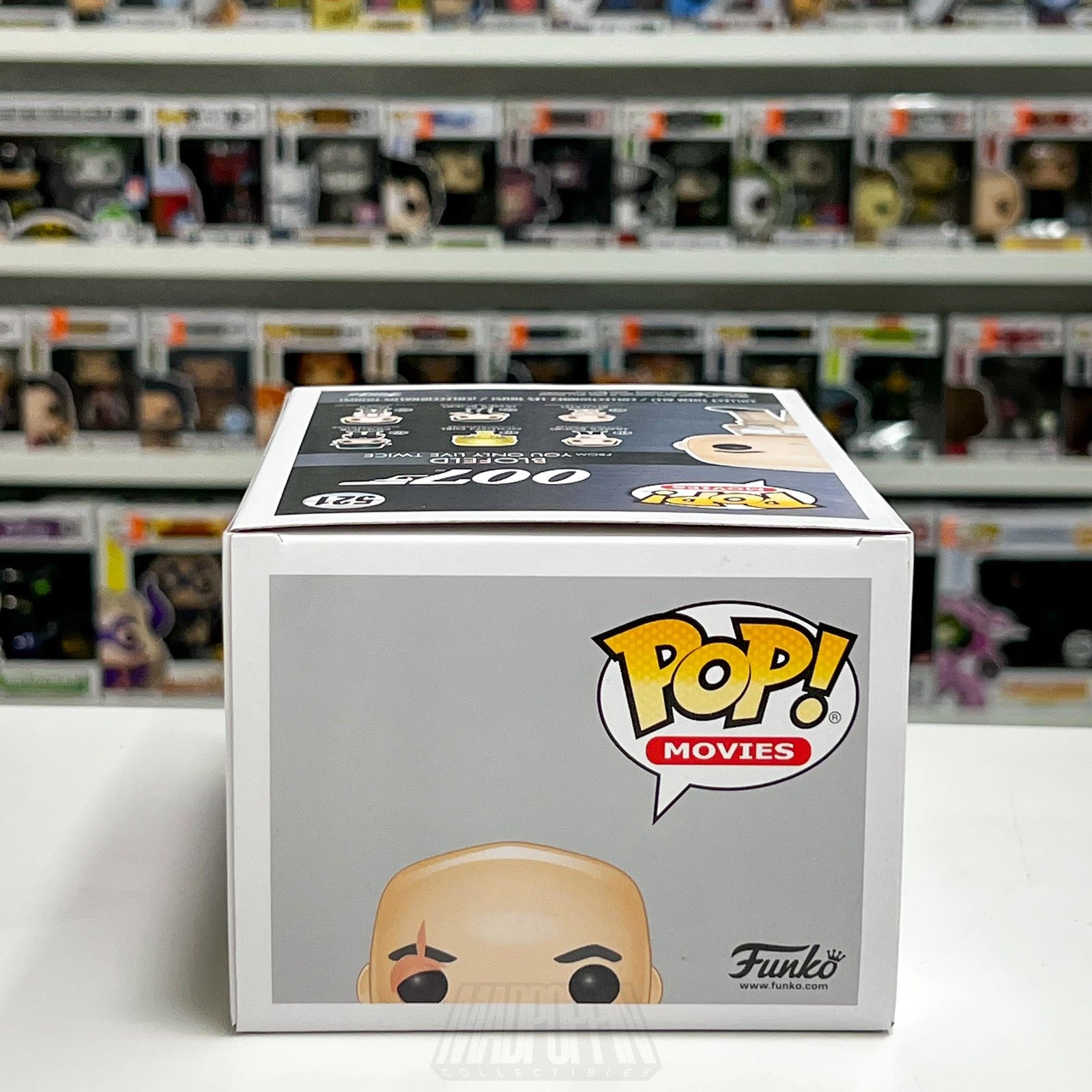 Funko Pop! Movies 007 James Bond Blofeld #521 Vinyl Figure You Only Live Twice