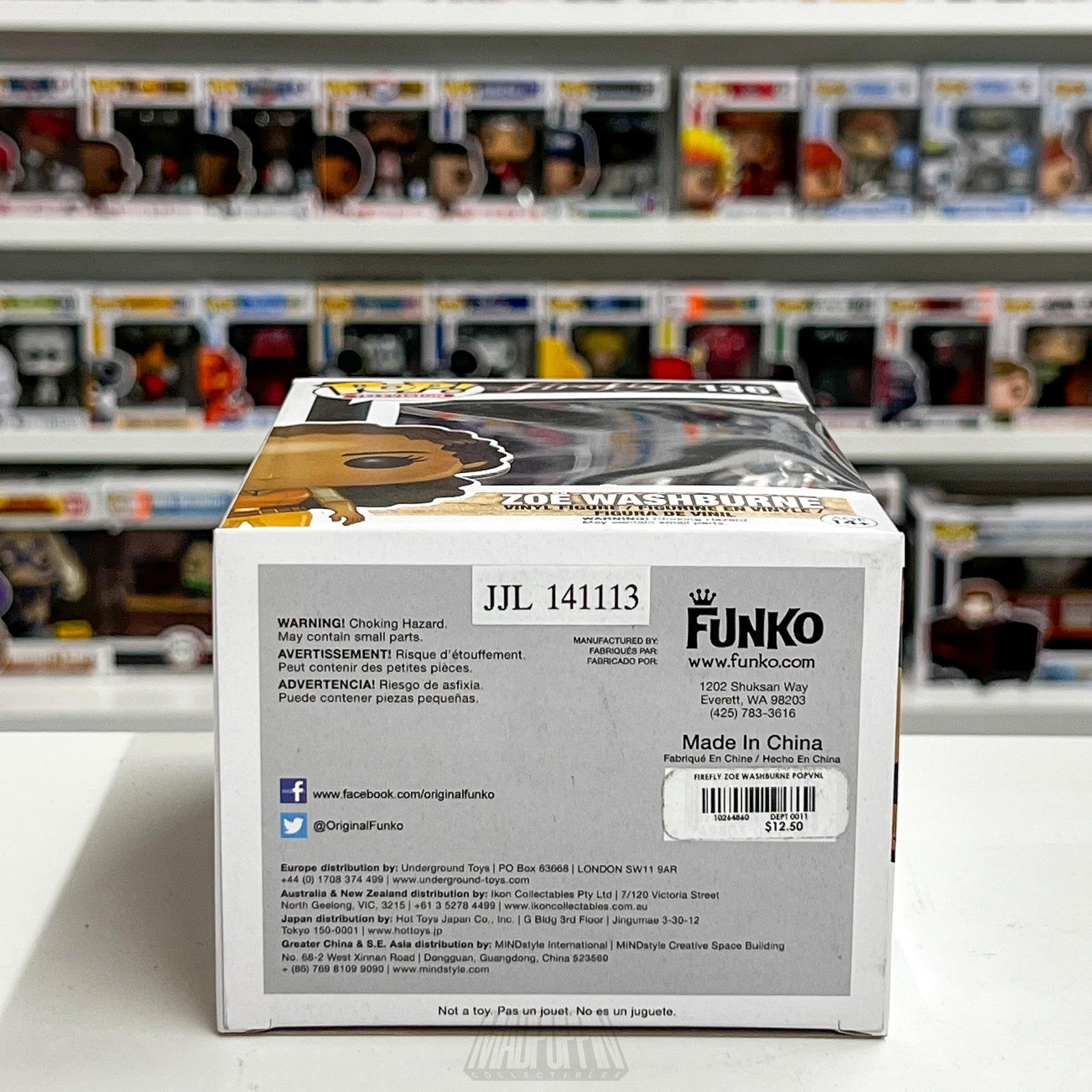 Funko Pop Television Firefly Zoë Washburne 136 Vinyl Figure New Collectible