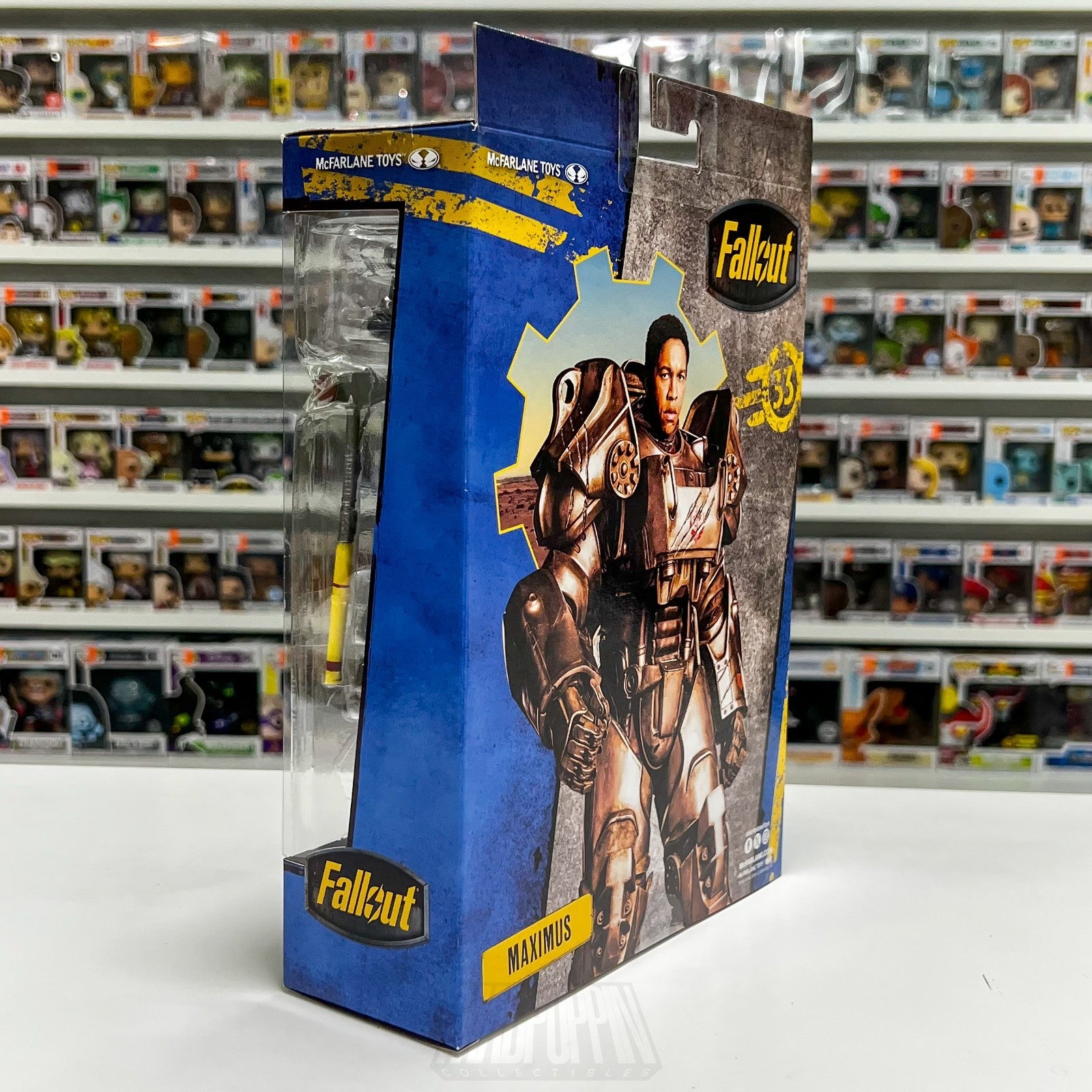 McFarlane Toys Fallout Maximus 7 Inch Action Figure Video Game Bethseda IN HAND