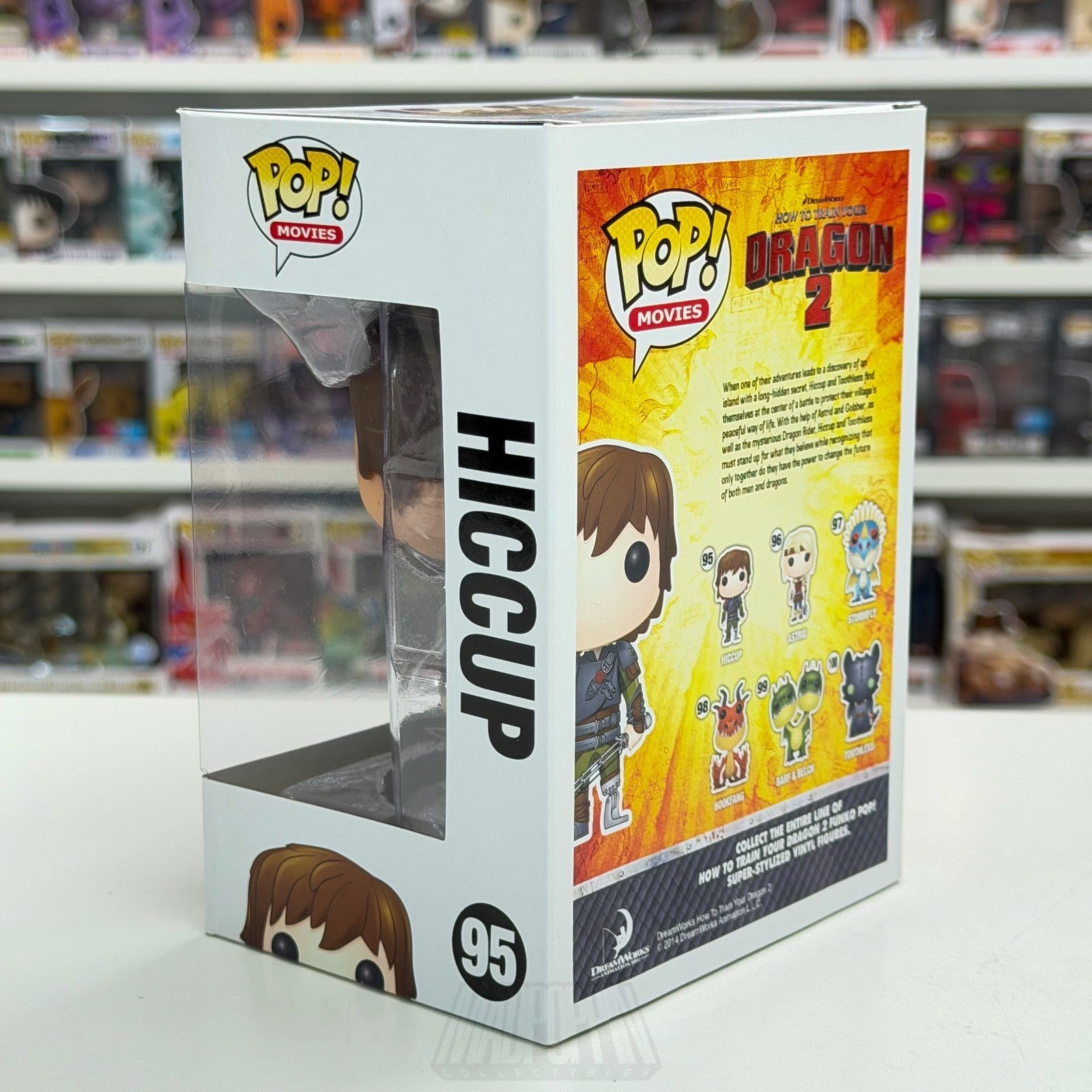Funko Pop Movies How To Train Your Dragon 2 Hiccup 95 Animated Toy Vinyl Figure2