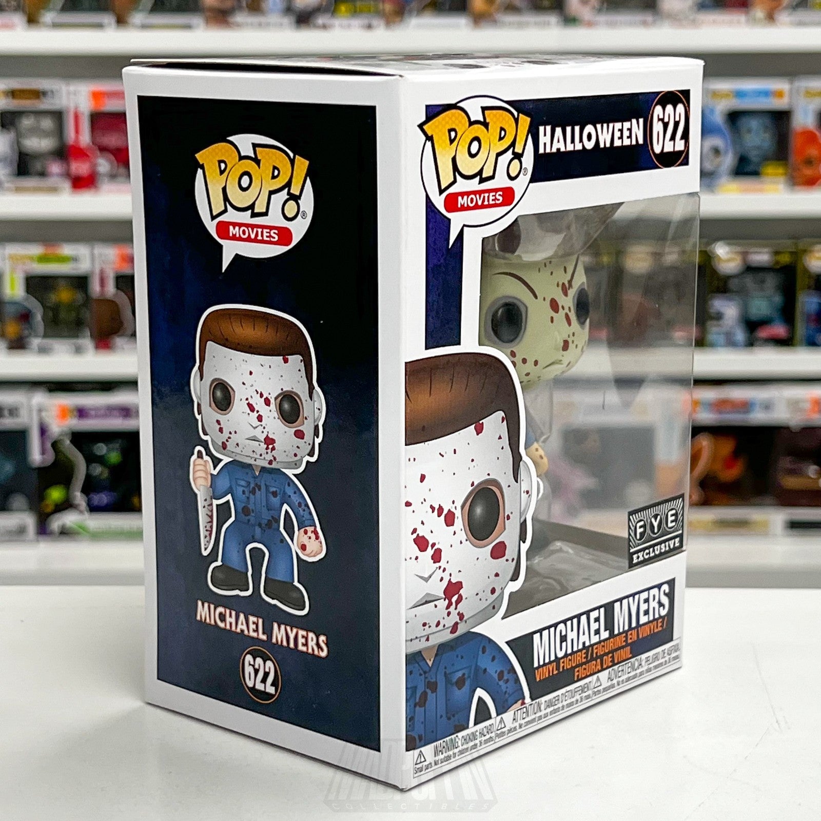 Funko Pop Movies Halloween Michael Myers Bloody FYE Exclusive 622 Vinyl Figure5