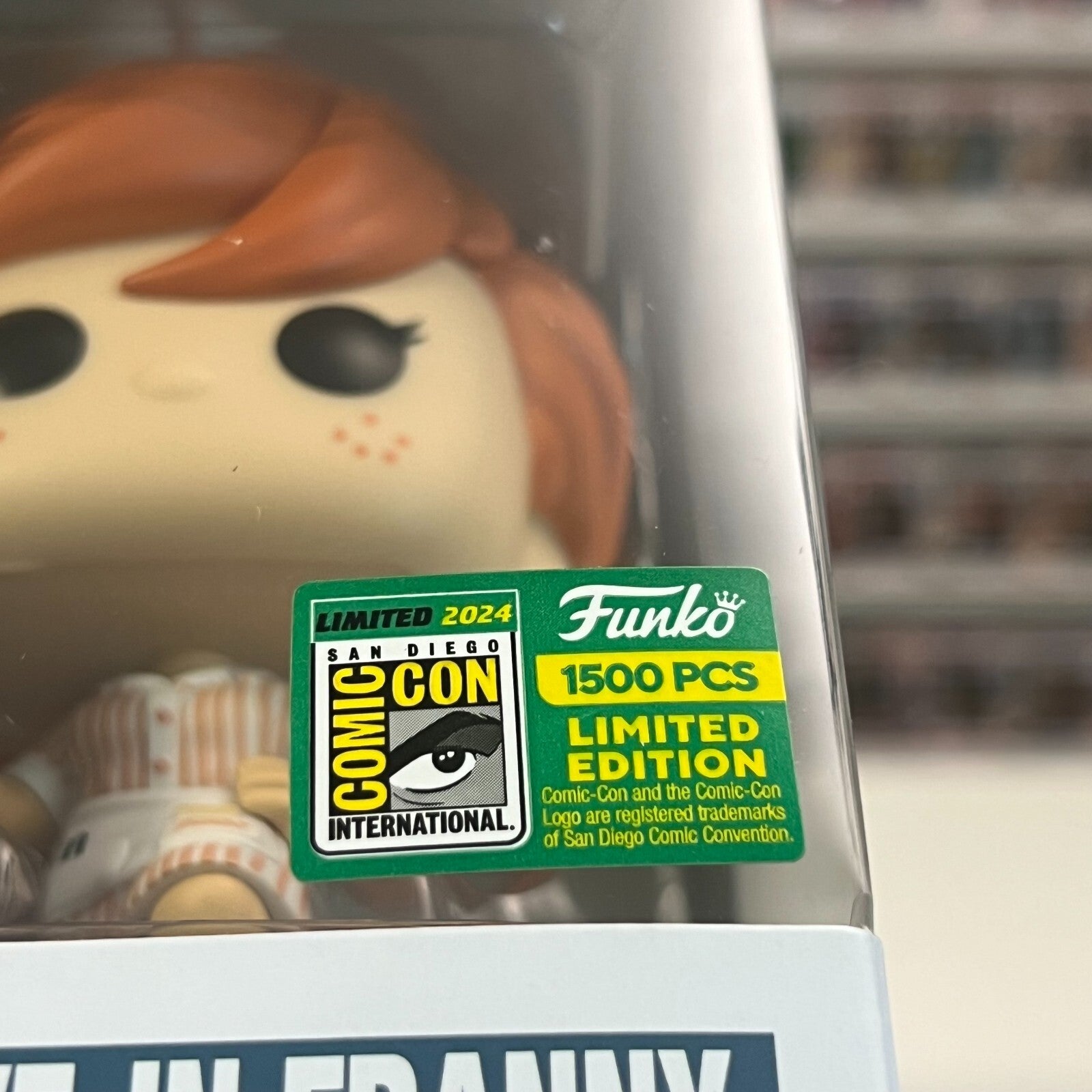 Funko Pop Funkoville Roller Drive In Franny  SDCC 2024 Official Sticker SE