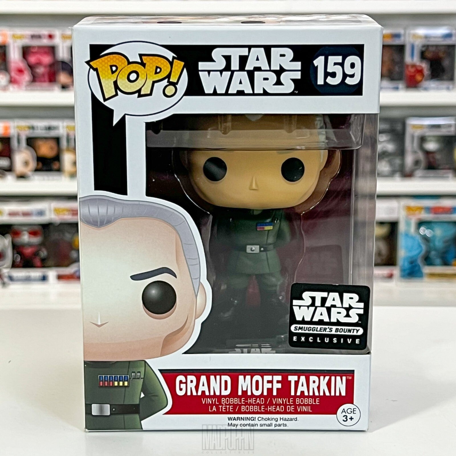 Funko Pop Star Wars Grand Moff Tarkin Smugglers Bounty Empire Death Star 159
