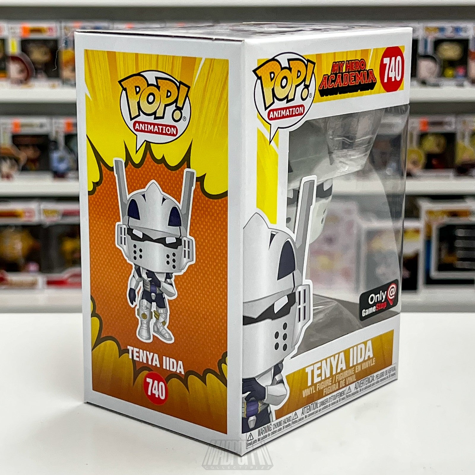 Funko Pop My Hero Academia Tenya Iida 740 GameStop Exclusive Vinyl Figure Anime
