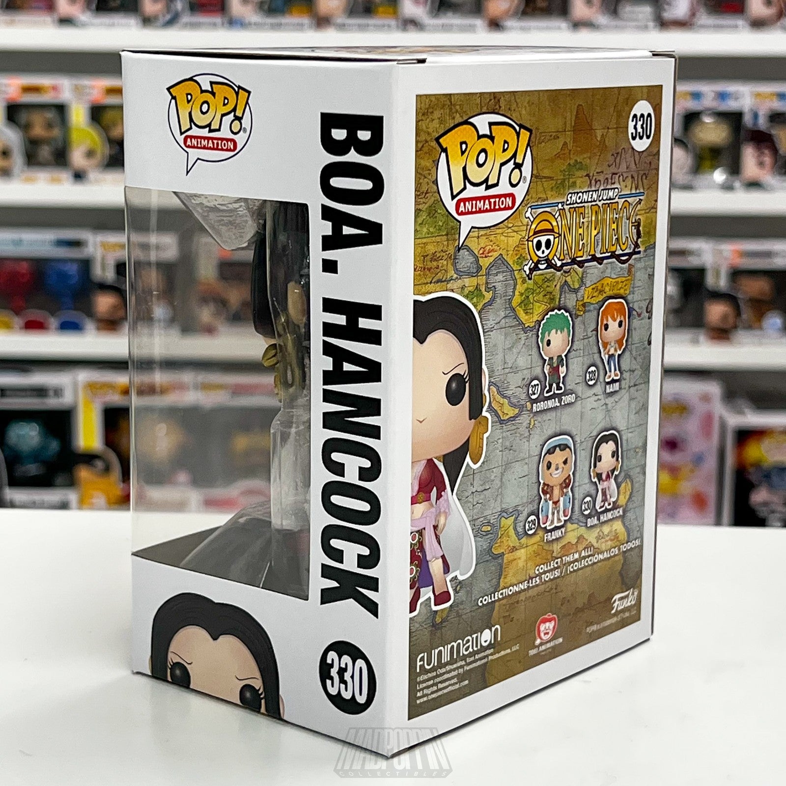 Funko Pop Animation One Piece Boa Hancock Figure 330 Vinyl Anime Collectible New