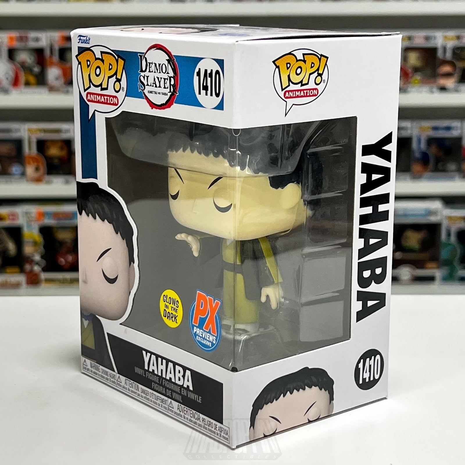 Funko Pop Animation Demon Slayer Yahaba 1410 PX Glow Figure Japanese Anime Manga