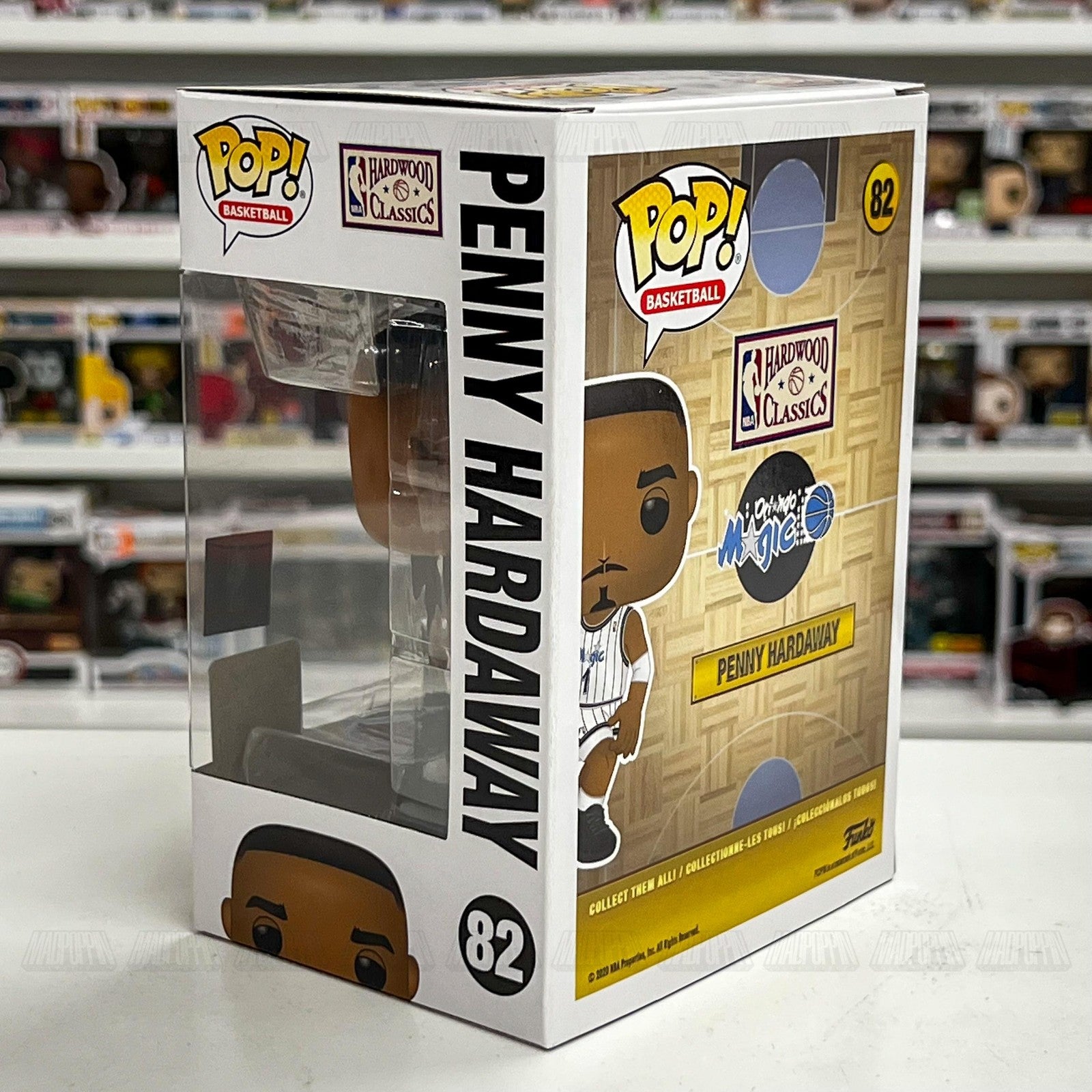Funko Pop NBA Penny Hardaway 82 Orlando Magic Hardwood Classics Vinyl Figure New