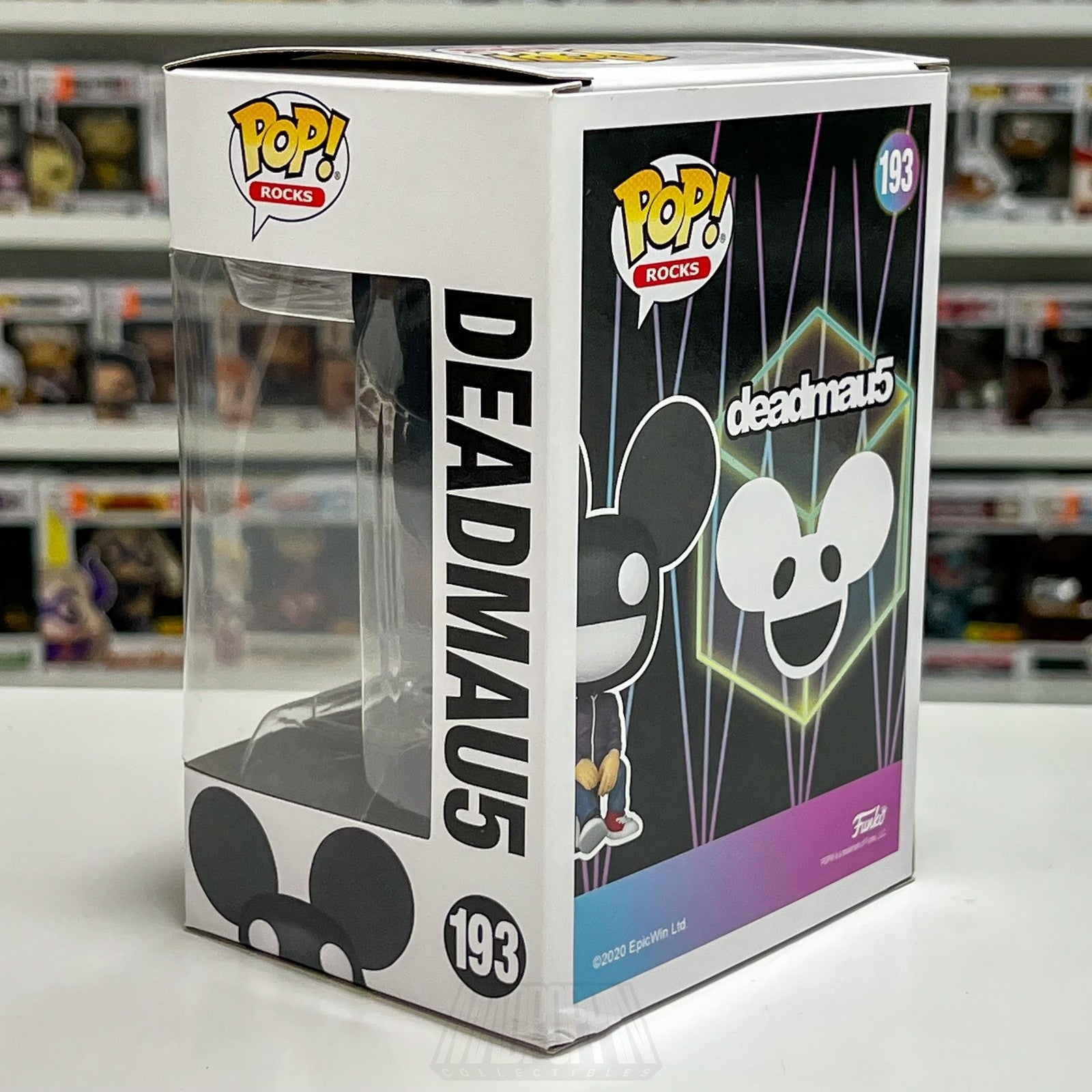Funko Pop Rocks Deadmau5 193 Vinyl Figure 2020 DJ Electro House Progressive Toy