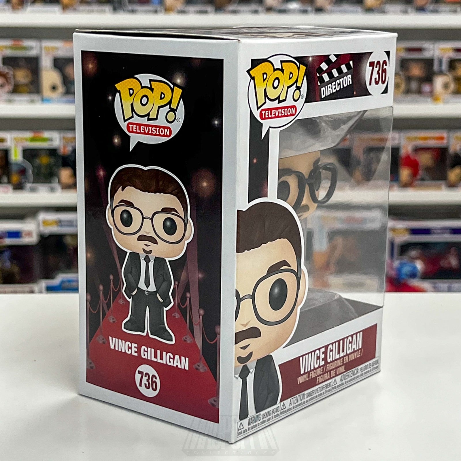 Funko Pop Television Director Vince Gilligan 736 Breaking Bad Toy Vinyl Figure5