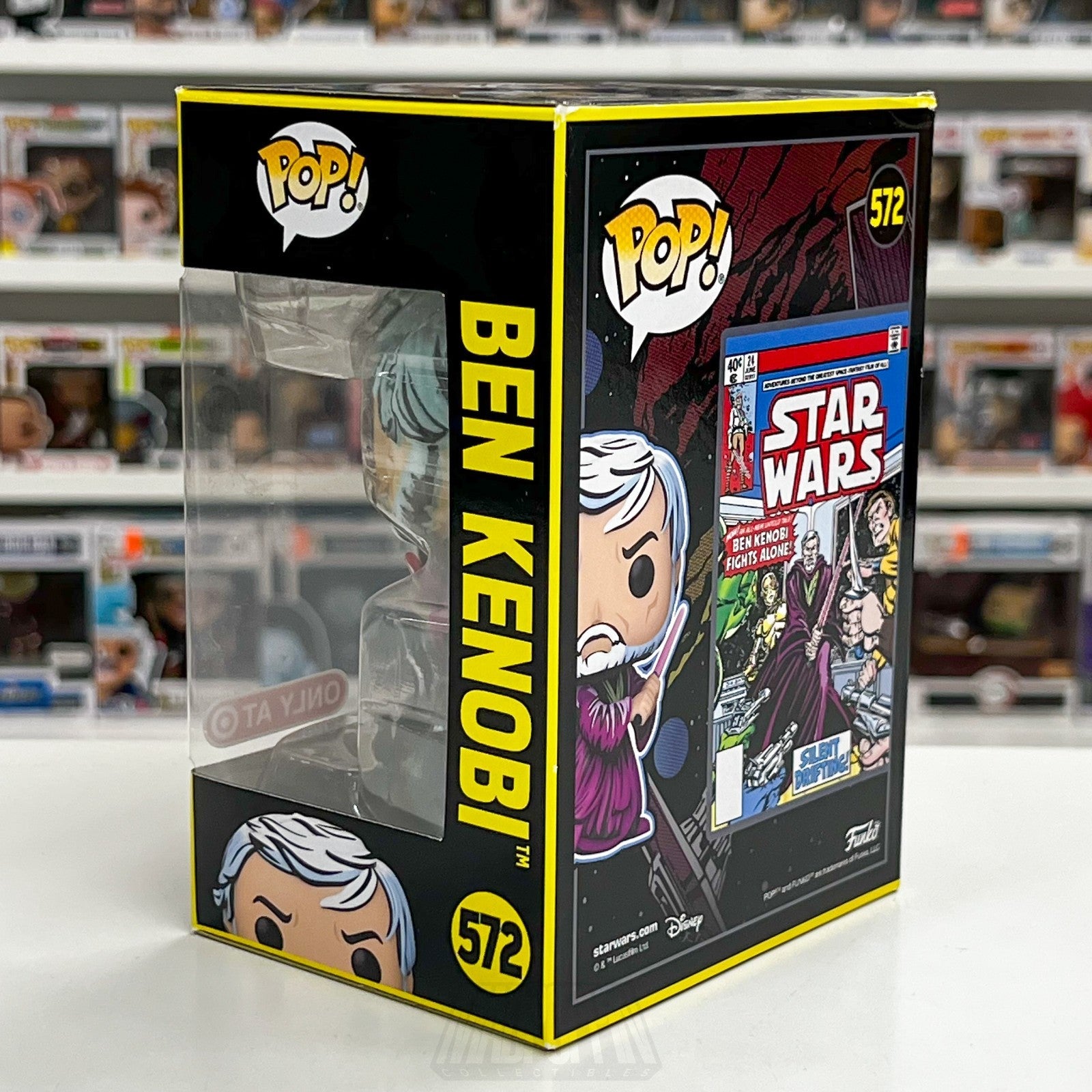 Funko Pop Star Wars Ben Kenobi Retro Target 572 Jedi Knight ForceVinyl Figure2