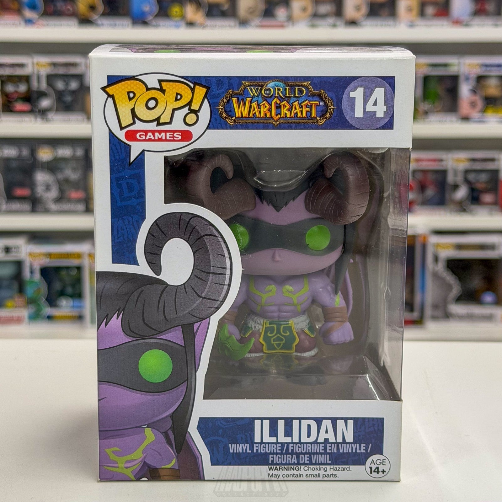 Funko Pop Video Games World of Warcraft WoW Illidan 14 Elf Blizzard Vinyl Figure0