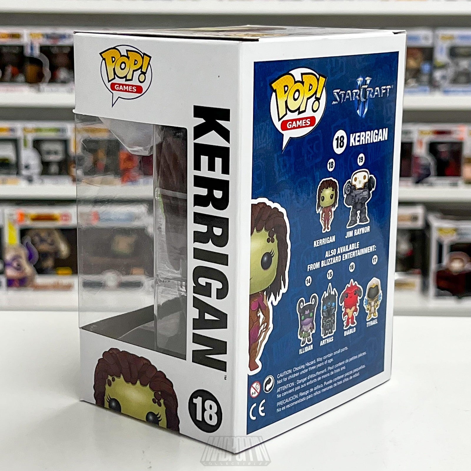 Funko Pop Games StarCraft II Kerrigan 18 Vinyl Figure Blizzard Collectible NIB