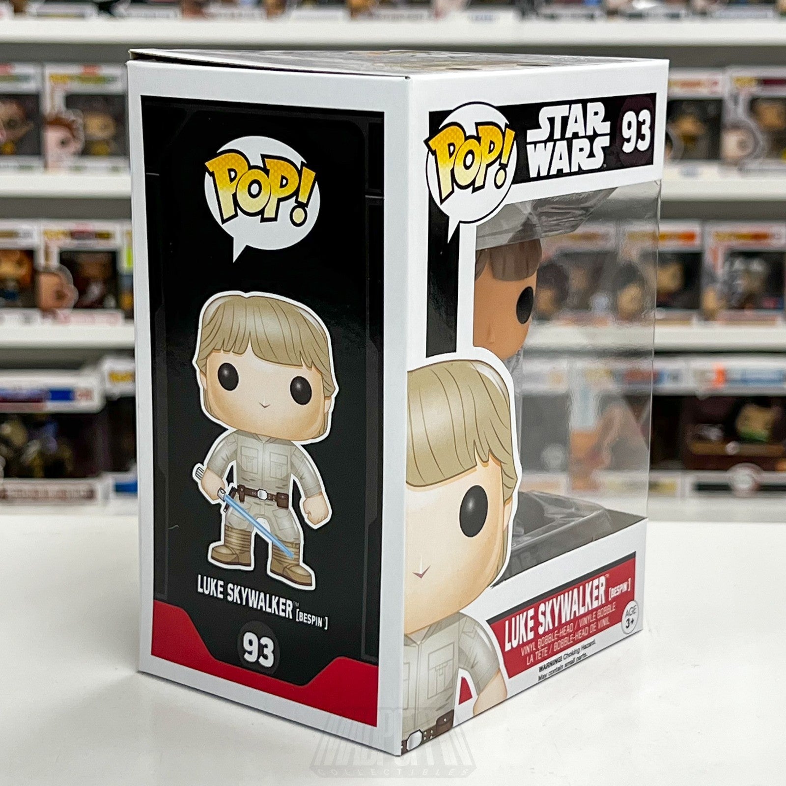 Funko Pop Star Wars Luke Skywalker Bespin 93 Jedi Knight Lightsaber Vinyl Figure5