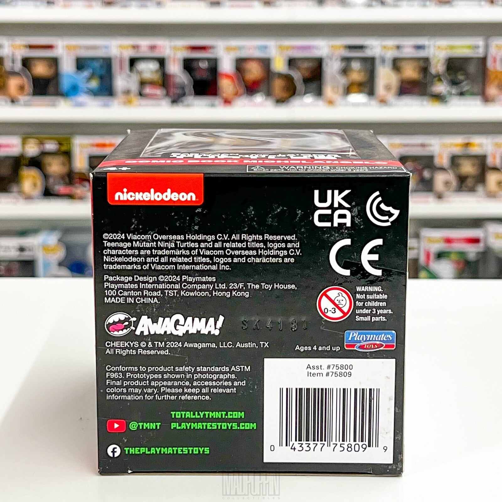 Cheekys Eastman Laird Teenage Mutant Ninja Turtles Comic Book Michelangelo