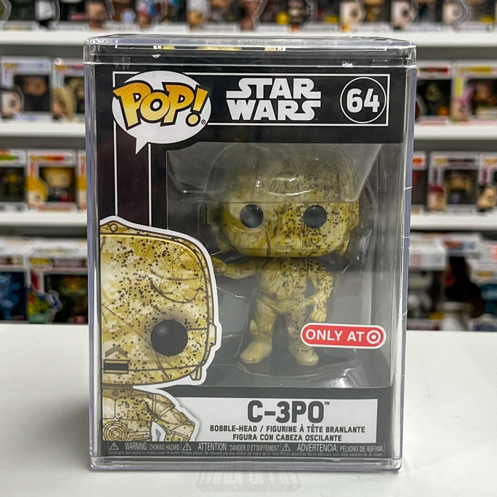 Funko Pop Star Wars C-3PO Futura Target 64 Protocol Droid Robot Toy Vinyl Figure0