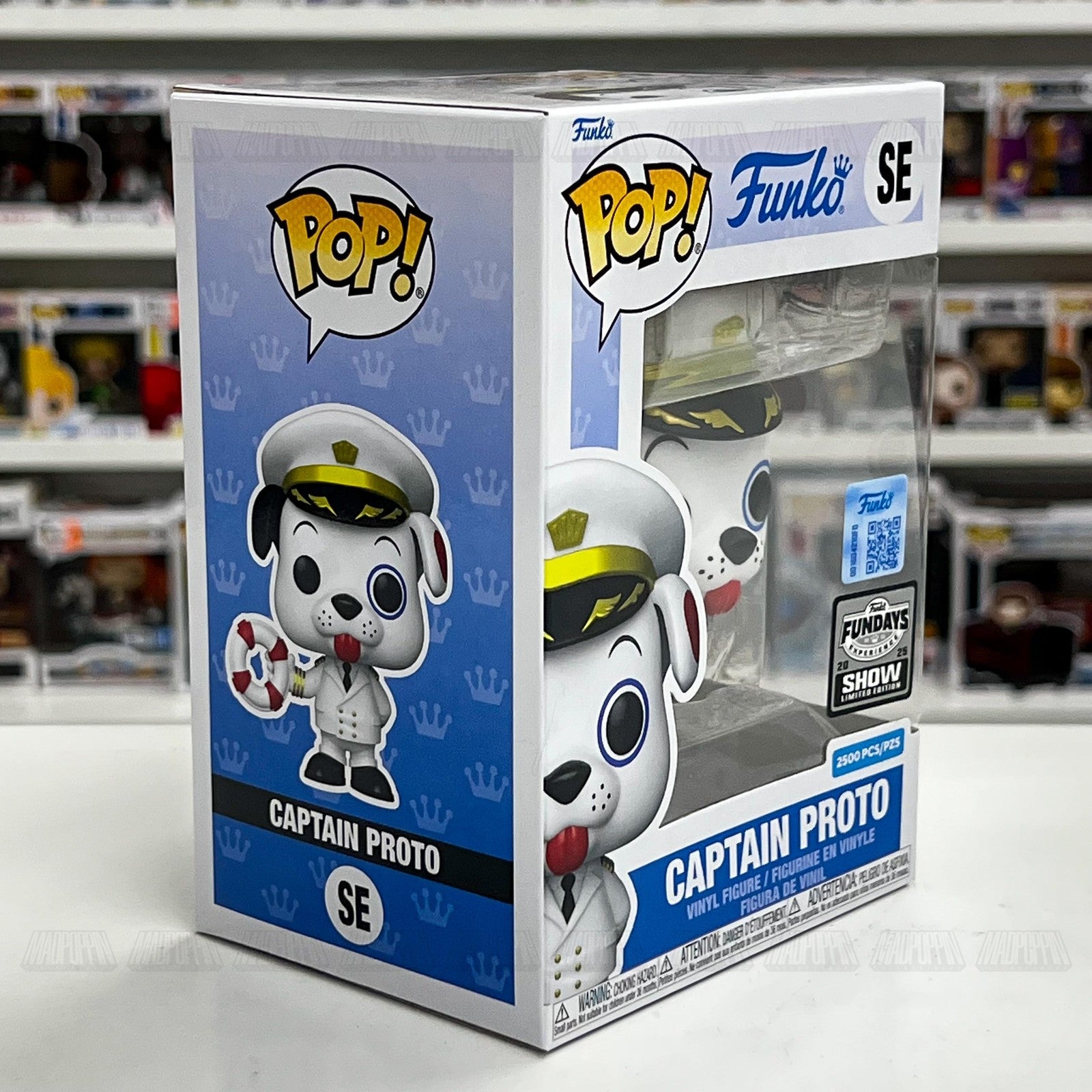Funko Pop Captain Proto SE Fundays 2025 Limited Edition Vinyl Figure 2500 PCS