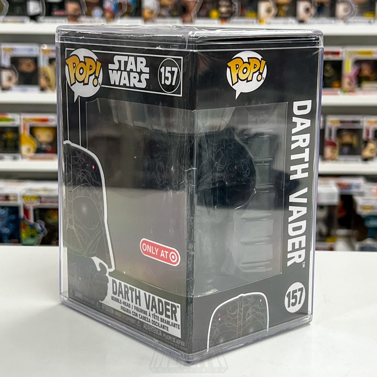 Funko Pop Star Wars Darth Vader Futura Target 157 Force Choke Sith Lord Figure1