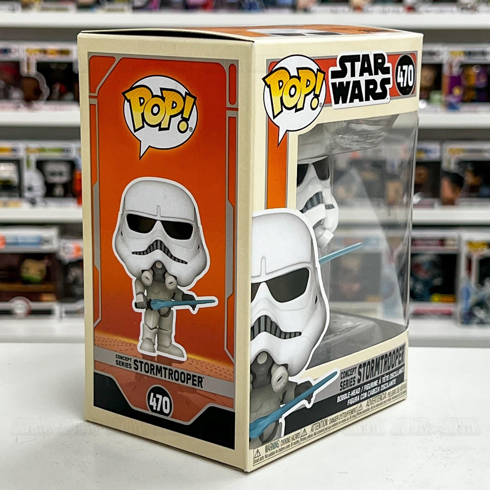 Funko Pop Star Wars Concept Series Stormtrooper #470 Bobble-Head Vinyl Figure