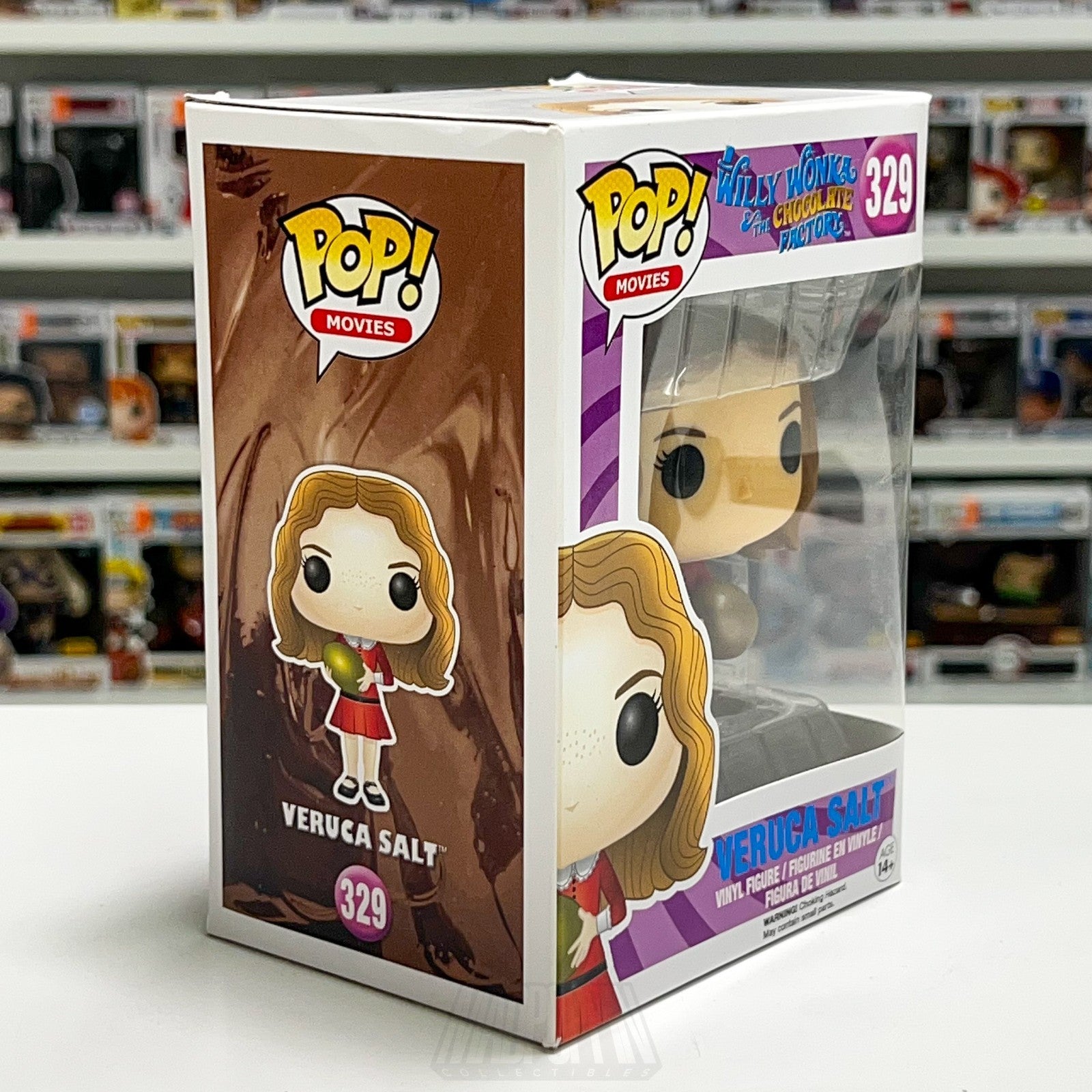 Funko Pop Movies Willy Wonka & The Chocolate Factory Veruca Salt Golden Egg 329