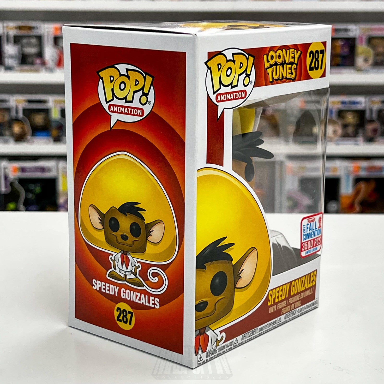 Funko Pop Animation Looney Tunes Speedy Gonzales 287 2017 Fall LE 3500 PCS NYCC5