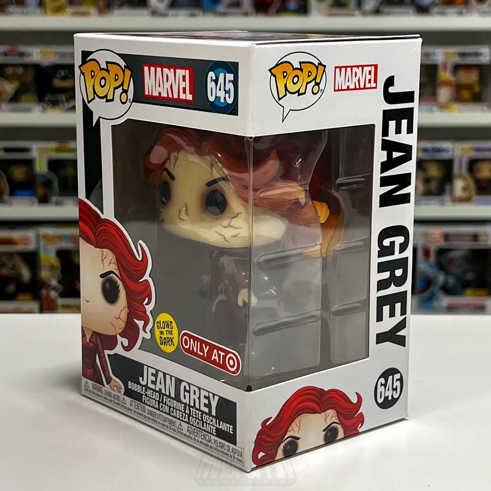 Funko Pop Marvel Jean Grey 645 X-Men Last Stand Mutant Glow Target BobbleHead