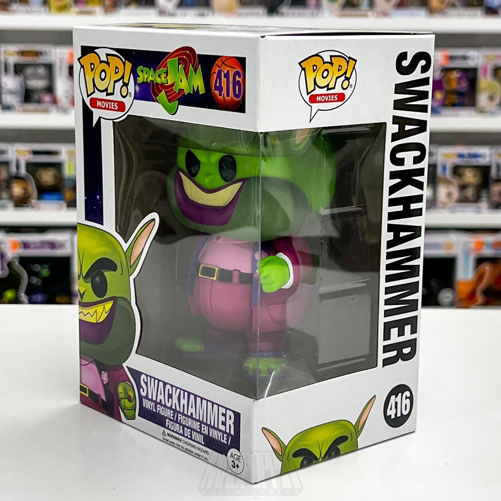Funko Pop Movies Space Jam Swackhammer 416 Vinyl Figure with Box Collectible1