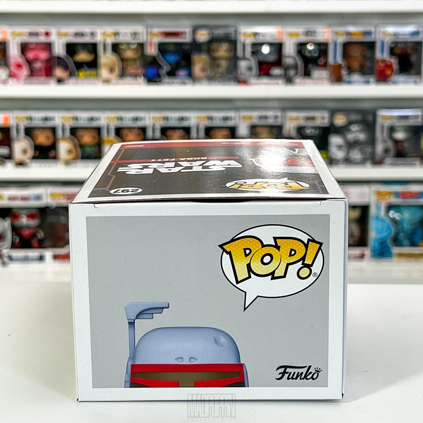 Funko Pop Star Wars Boba Fett Retro Colorway Bounty Hunter Bait Figure 297 NIB