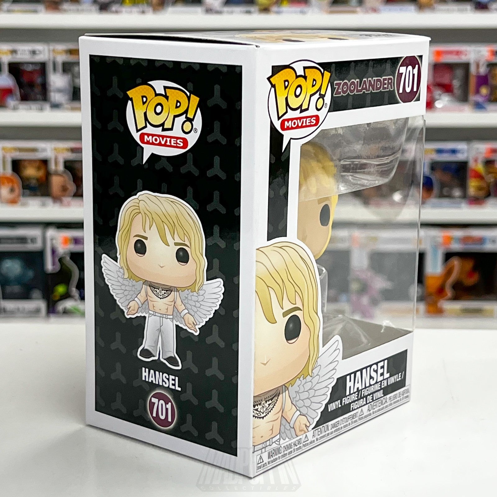 Funko Pop Movies Zoolander Hansel 701 American Comedy Owen Wilson Vinyl Figure5