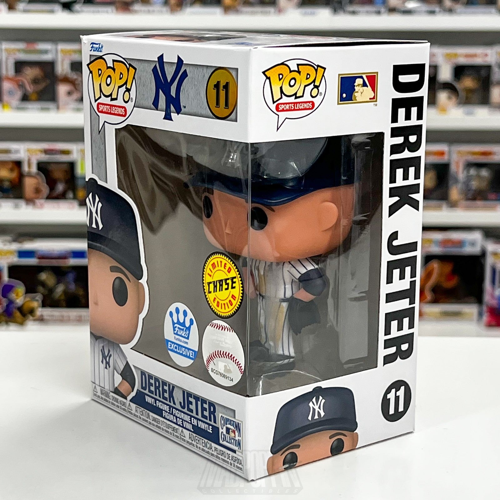 Funko Pop MLB Baseball New York Yankees Derek Jeter Muddy Chase 11 Sport Legends1