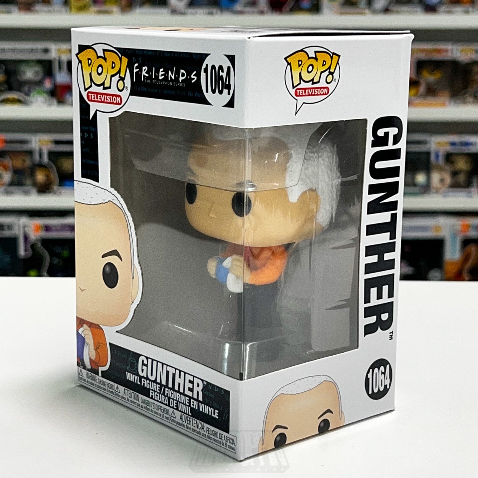 Funko Pop Television FRIENDS Gunther 1064 Central Perk Comedy Show Sitcom 90s1