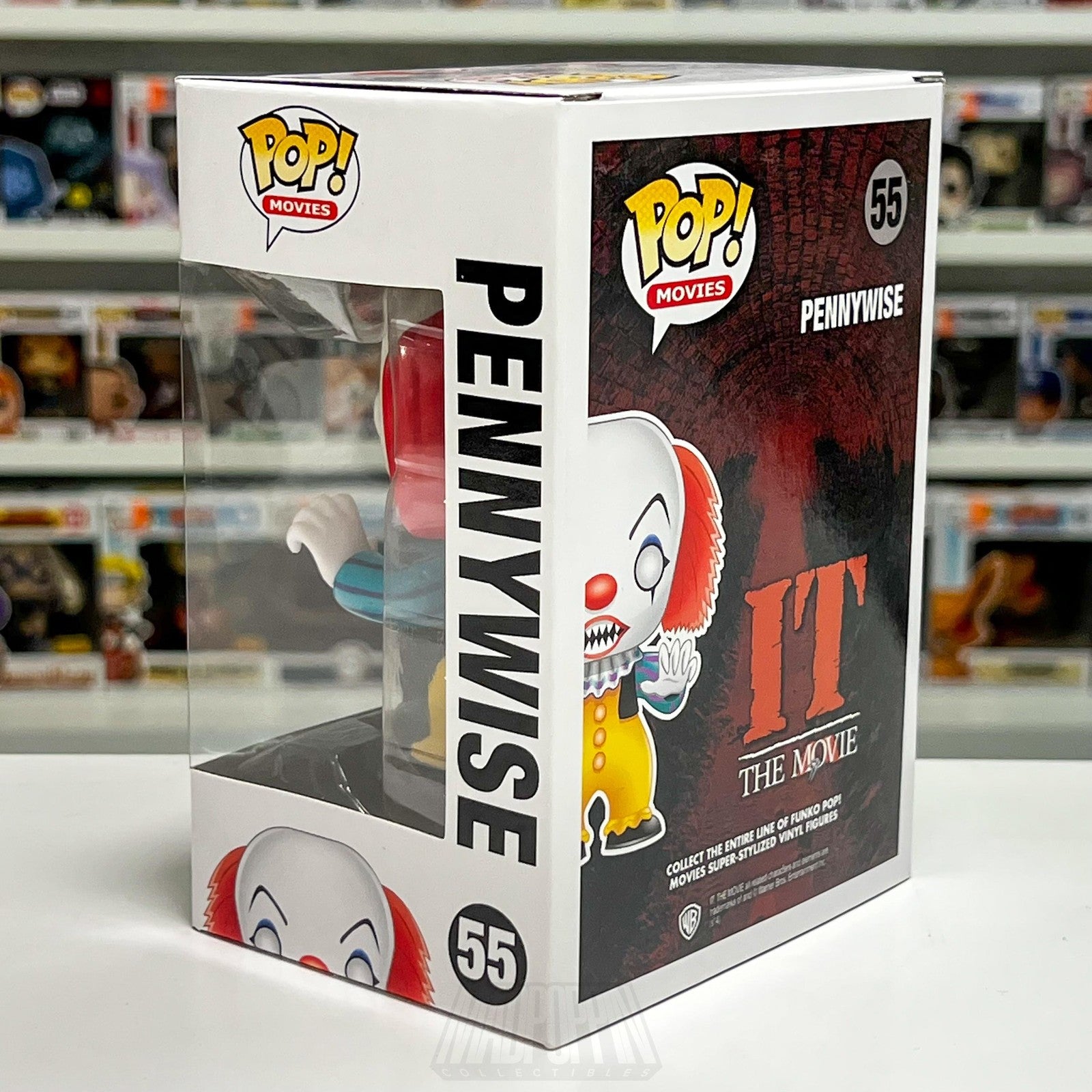 Funko Pop IT The Movie Pennywise 55 Vinyl Figure Tim Curry OG Alien Clown Horror