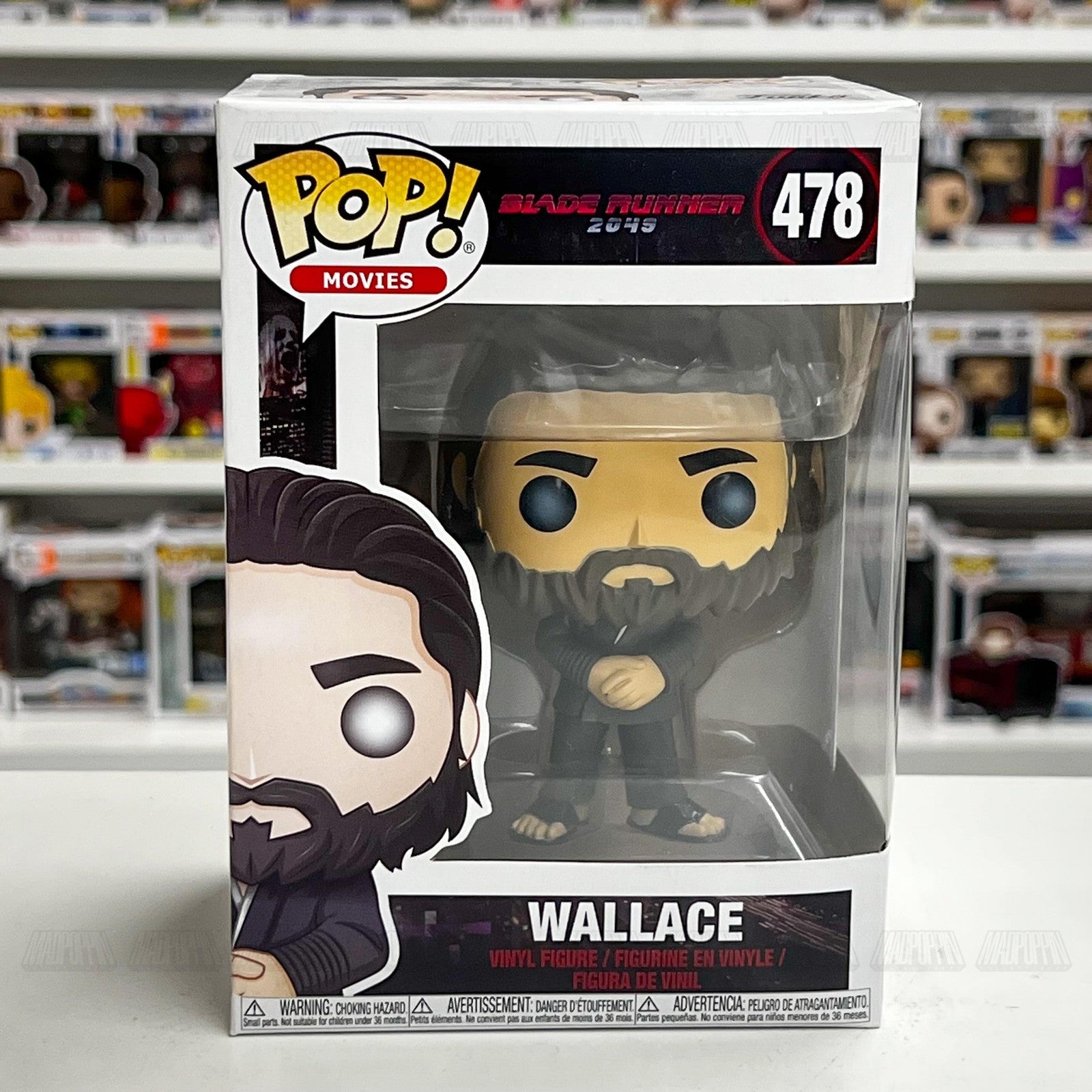 Funko Pop Movies Wallace #478 Blade Runner 2049 Vinyl Figure Collectible NIB