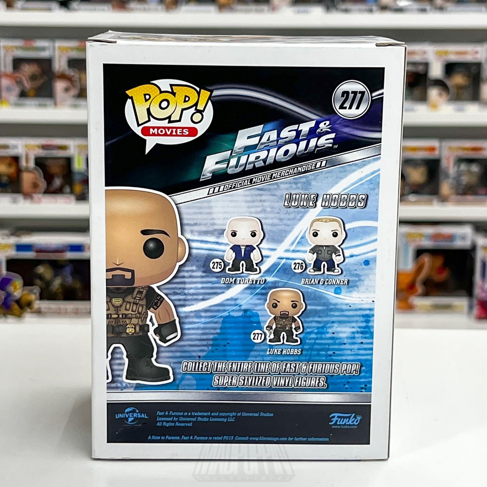 Funko Pop Movies Fast & Furious Agent Luke Hobbs 277 The Rock Toy Vinyl Figure3