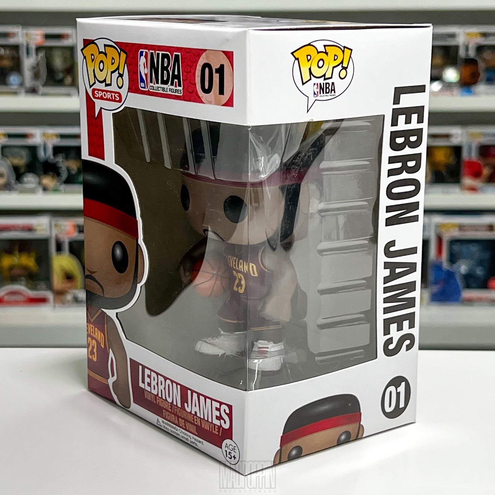 Funko Pop Sports NBA Basketball Cleveland Cavaliers Lebron King James Vaulted 01