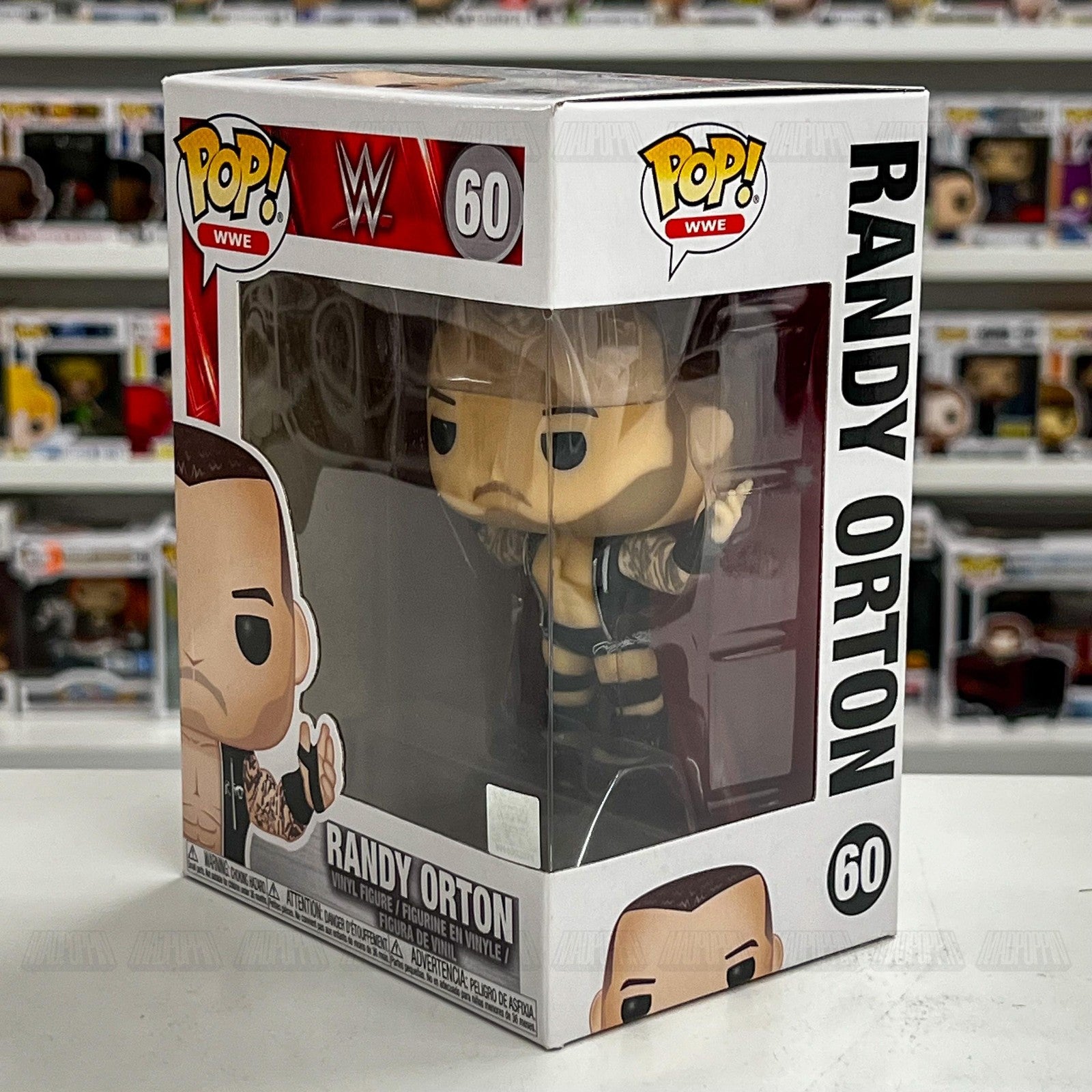 Funko Pop WWE Randy Orton Vinyl Figure #60 New in Box Wrestling Collectible Toy