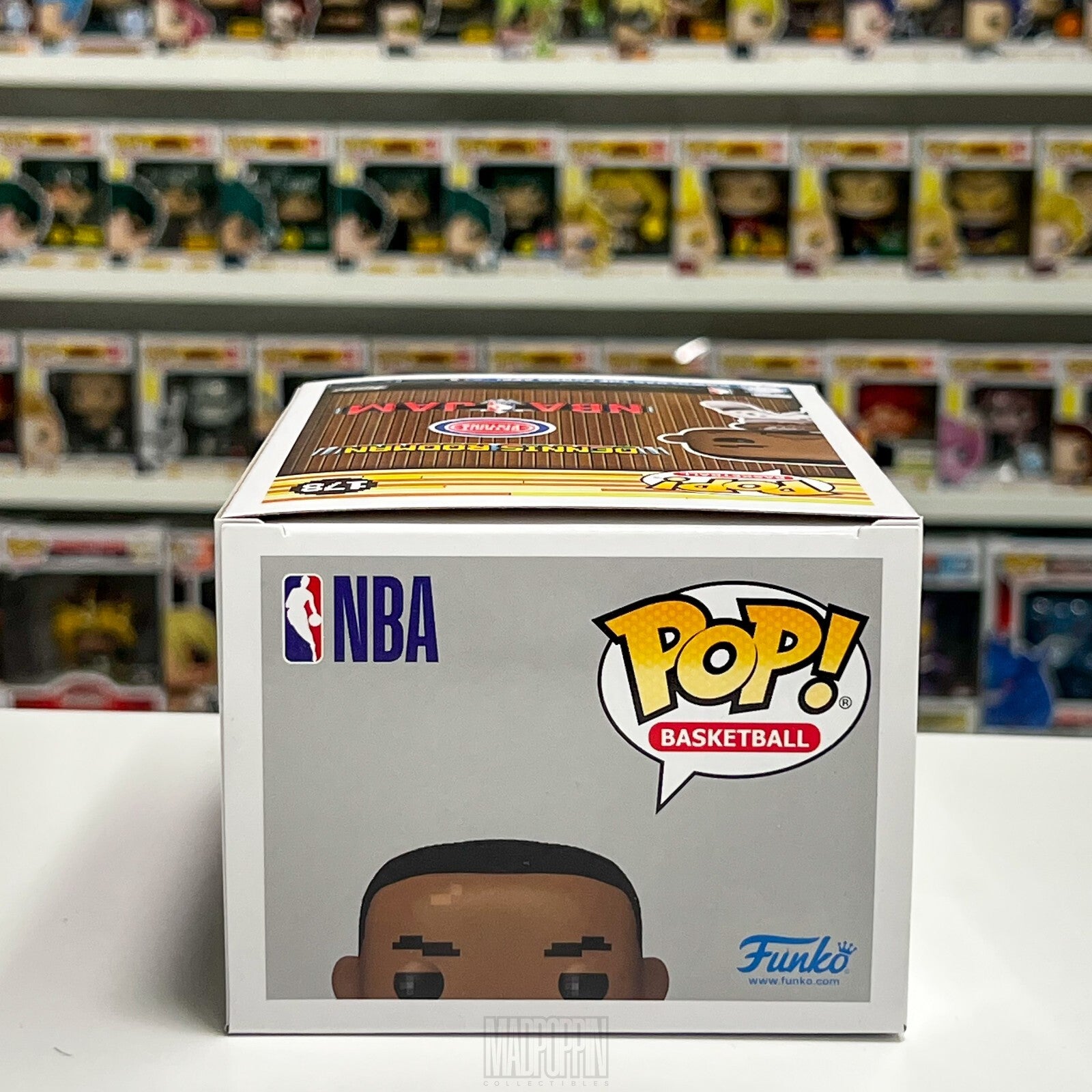Funko Pop Basketball Detroit Pistons NBA Jam Dennis Rodman 5000pcs Defense 178