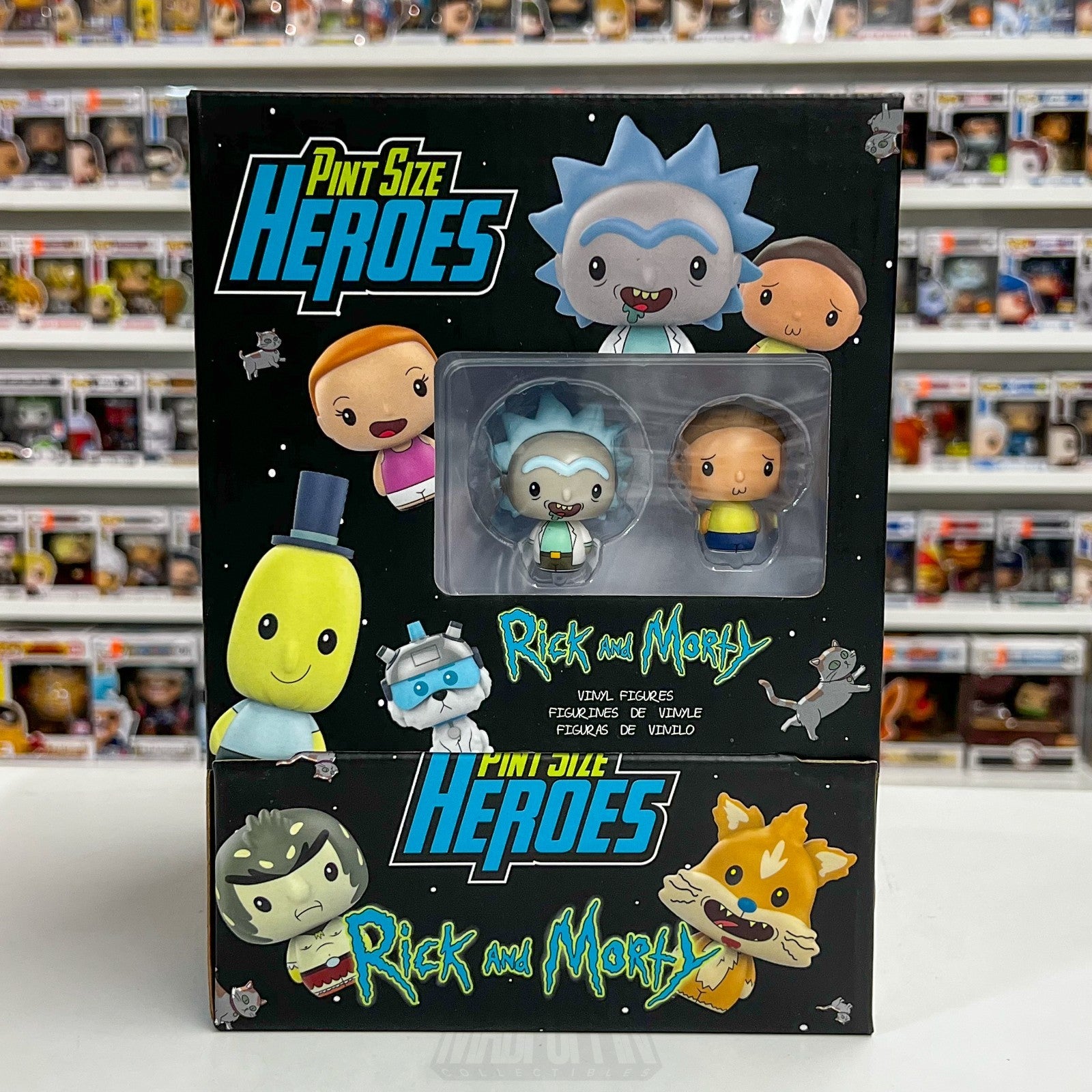 Funko Pint Size Heroes Rick and Morty Blind Box Full Case 12 Pack Vinyl Figures0