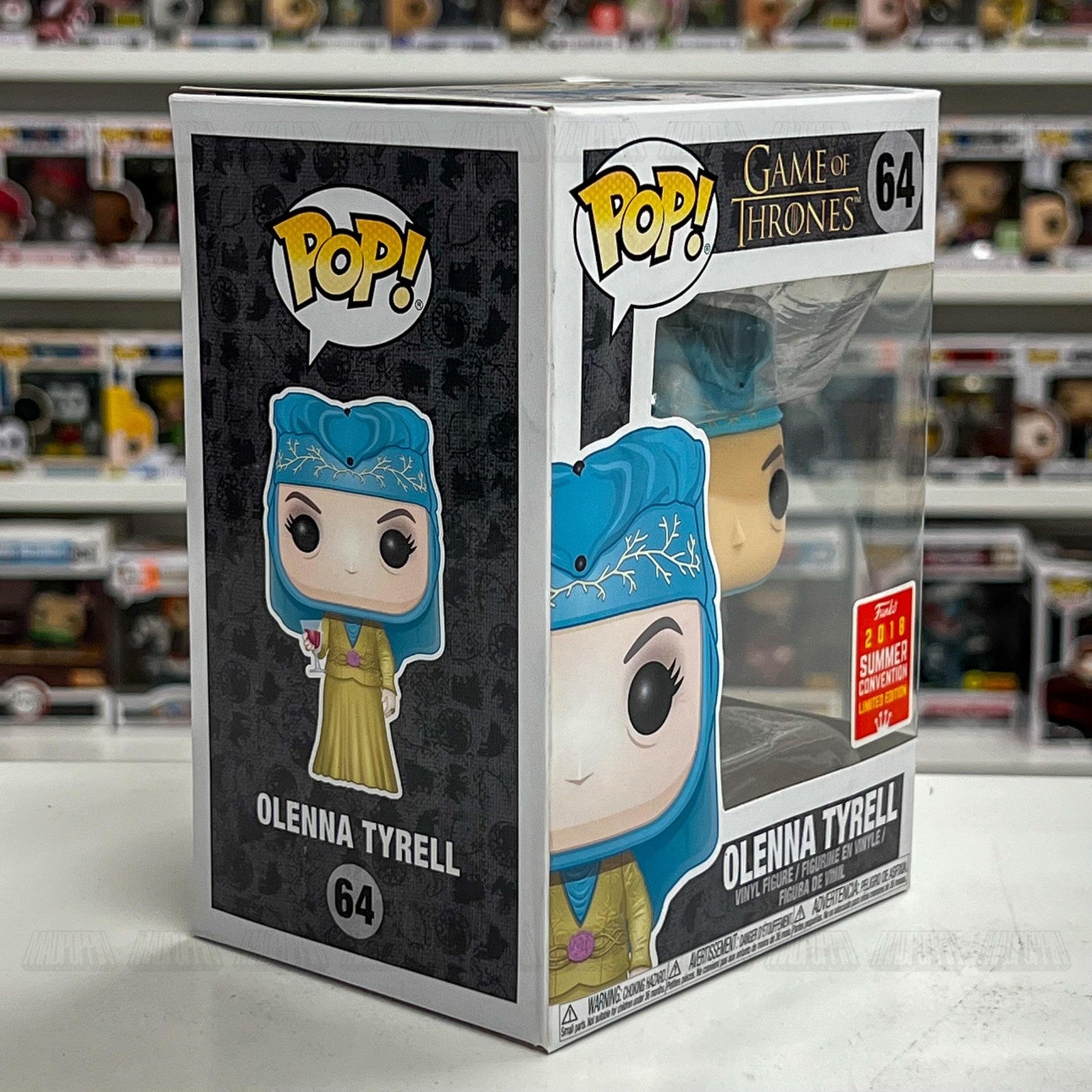 Funko Pop Game of Thrones Olenna Tyrell #64 2018 Summer Convention Exclusive New