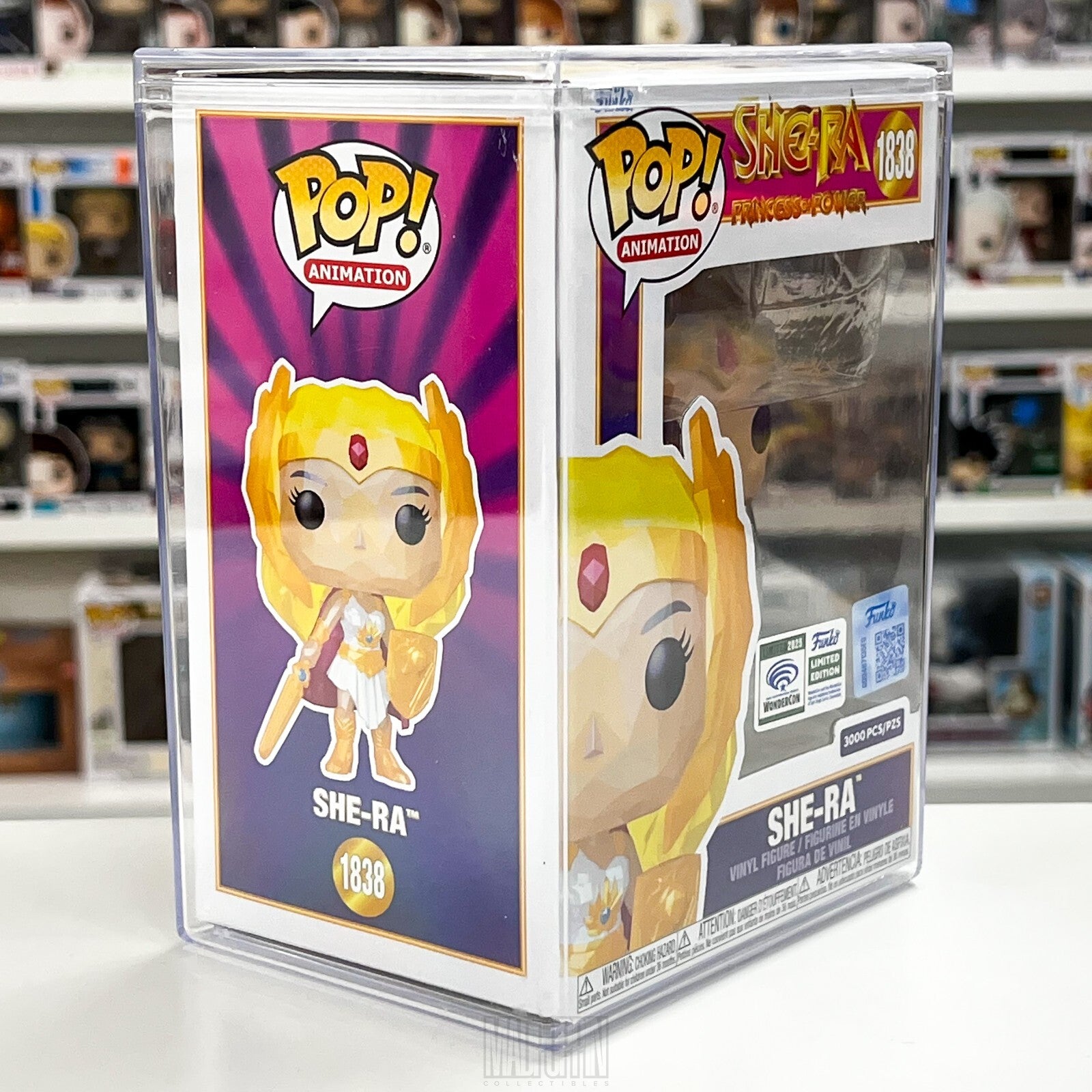Funko Pop Animation She-Ra Princess of Power MOTU WonderCon 2025 3000pcs 1838