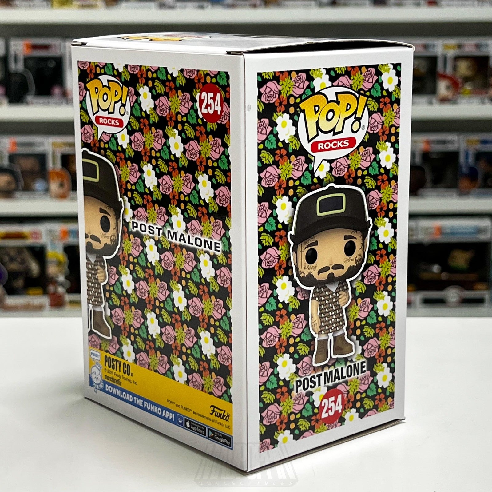 Funko Pop! Rocks Post Malone Sundress 254 Vinyl Figure Brand New In Box NIB MIB4