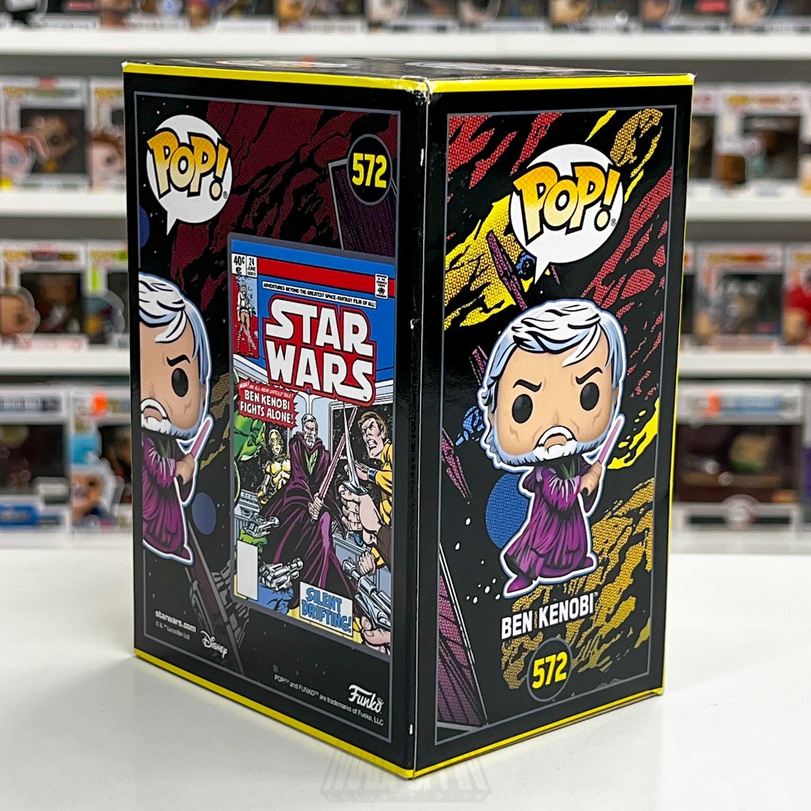 Funko Pop Star Wars Ben Kenobi Retro Target 572 Jedi Knight ForceVinyl Figure4